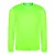 AWDis hosszú ujjú póló Cool 140 neon zöld