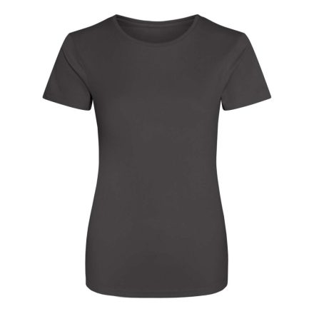 JustCool női póló Cool T 140 sötét szürke