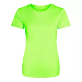 JustCool női póló Cool T 140 neon zöld