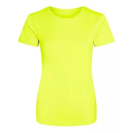 JustCool női póló Cool T 140 neon sárga