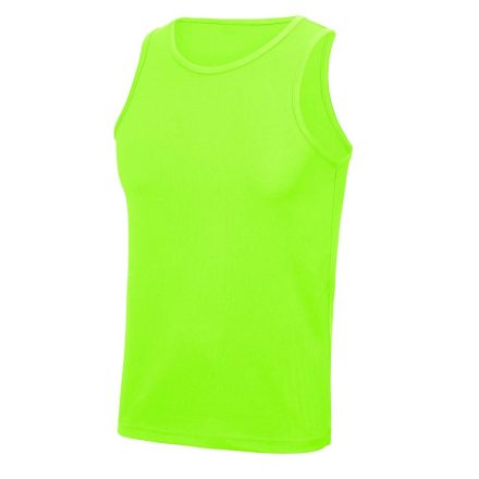 AWDis trikó Cool 140 neon zöld