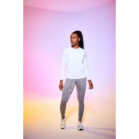 AWDis hosszú ujjú női póló Cool 140 fehér