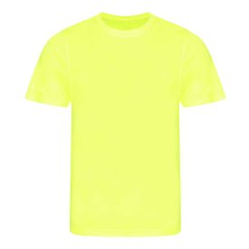 AWDis póló Cool Smooth 135 neon sárga