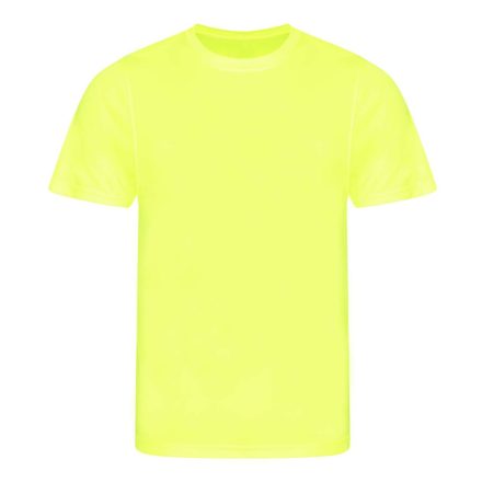 AWDis póló Cool Smooth 135 neon sárga