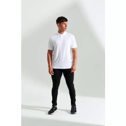 AWDis galléros póló Cool Smooth 135 fehér
