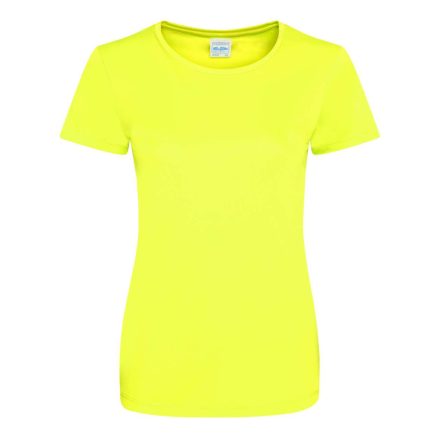 AWDis női póló Cool Smooth 135 neon sárga