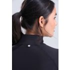 AWDis női sport felső Cool 1/2 Zip 290 fekete-fehér