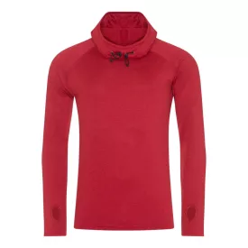 AWDis sport felső Cool Cowl 210 melírozott piros