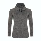 AWDis női sport felső Cool Cowl 210 melírozott szürke