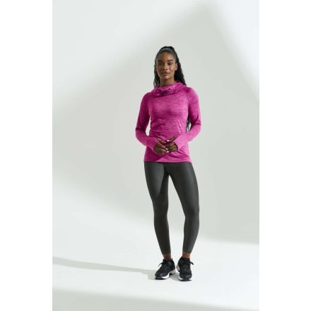 AWDis női sport felső Cool Cowl 210 melírozott málna