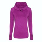 AWDis női sport felső Cool Cowl 210 melírozott málna