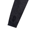 AWDis női sport felső Cool Crop 210 melírozott fekete