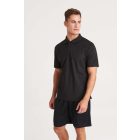 AWDis galléros póló SuperCool Performance 170 fekete
