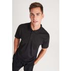 AWDis galléros póló SuperCool Performance 170 fekete