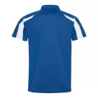 AWDis galléros póló Contrast Cool 140 királykék-fehér