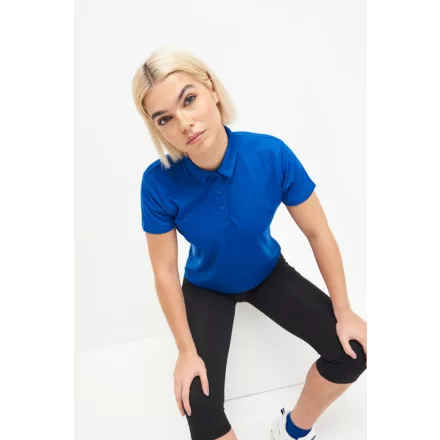 AWDis női galléros póló Cool 140 királykék