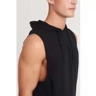 AWDis ujjatlan felső Muscle Hoodie 240 fekete