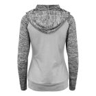 AWDis női sport felső Cool Zoodie 240 szürke-melírozott szürke