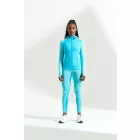 AWDis női sport felső Cool Zoodie 240 türkiz-melírozott türkiz