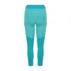AWDis női leggings Cool Dynamic 210 türkiz-melírozott türkiz