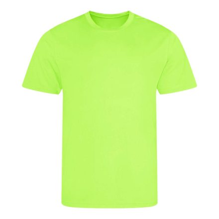 AWDis póló Recycled Cool T 140 fluo zöld