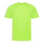 AWDis gyerek póló Recycled Cool T 140 neon zöld