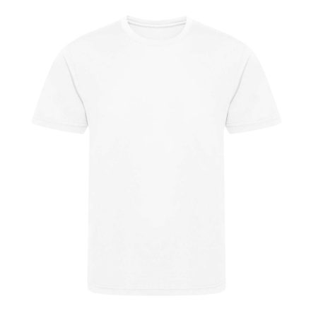 AWDis gyerek póló Recycled Cool T 140 fehér