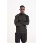 AWDis hosszú ujjú felső Active 1/4 Zip 145 fekete