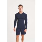 AWDis hosszú ujjú póló Active Recycled 160 tengerkék