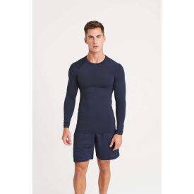 AWDis hosszú ujjú póló Active Recycled 160 tengerkék