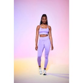 AWDis női leggings Recycled Tech levendula