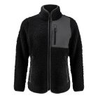 James Harvest női polár pulóver Kingsley Sherpa 400 fekete