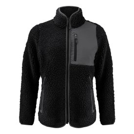   James Harvest női polár pulóver Kingsley Sherpa 400 fekete