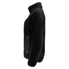 James Harvest női polár pulóver Kingsley Sherpa 400 fekete