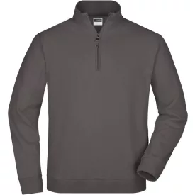 James & Nicholson Sweatshirt with 1/4 Zip