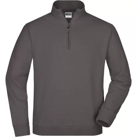 James & Nicholson Sweatshirt with 1/4 Zip
