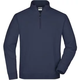 James & Nicholson Sweatshirt with 1/4 Zip