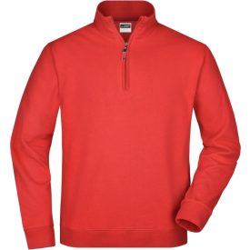 James & Nicholson Sweatshirt with 1/4 Zip