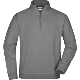 James & Nicholson Sweatshirt with 1/4 Zip
