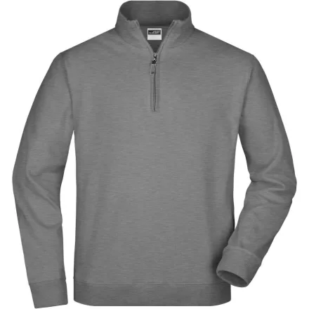 James & Nicholson Sweatshirt with 1/4 Zip