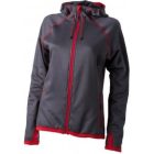 James & Nicholson Ladies' Hooded Fleece Jacket