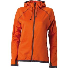James & Nicholson Ladies' Hooded Fleece Jacket