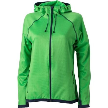 James & Nicholson Ladies' Hooded Fleece Jacket