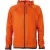 James & Nicholson Mens Hooded Fleece Jacket