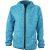 James & Nicholson Men's Knitted Hooded Fleece Jacket