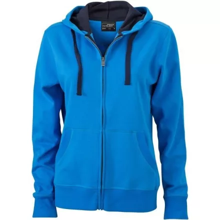 James & Nicholson Ladies' Hooded Jacket