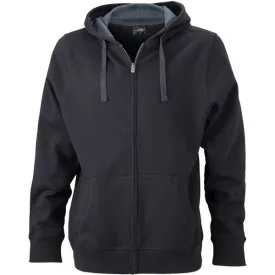 James & Nicholson Men's Hooded Jacket