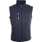 James & Nicholson Men's Knitted Fleece Vest