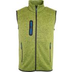 James & Nicholson Men's Knitted Fleece Vest