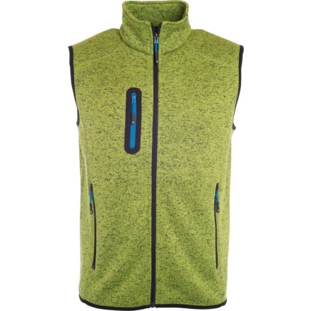 James & Nicholson Men's Knitted Fleece Vest